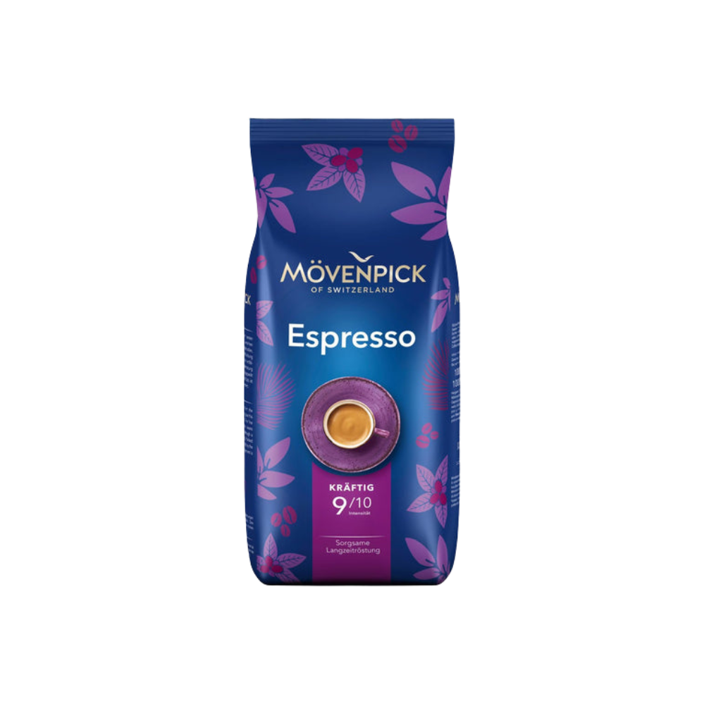 Mövenpick Espresso ganze Bohnen gehaltvoll & kräftig 1 kg