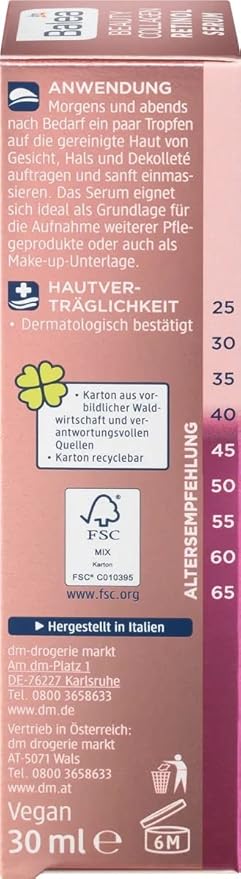 Balea Beauty Collagen Retinol Serum, 30 ml