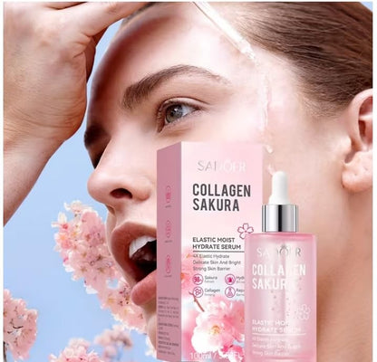 Collagen Sakura Elastic Moist Hydrate Serum