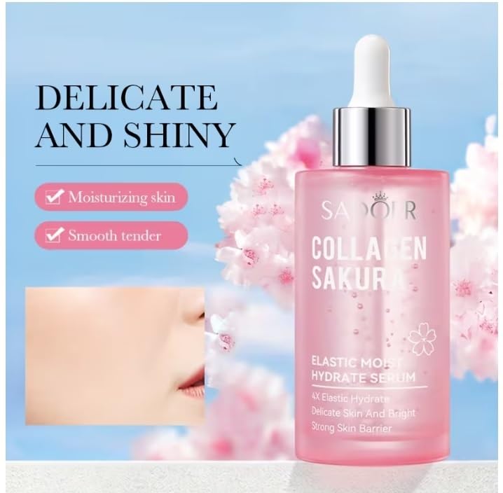 Collagen Sakura Elastic Moist Hydrate Serum