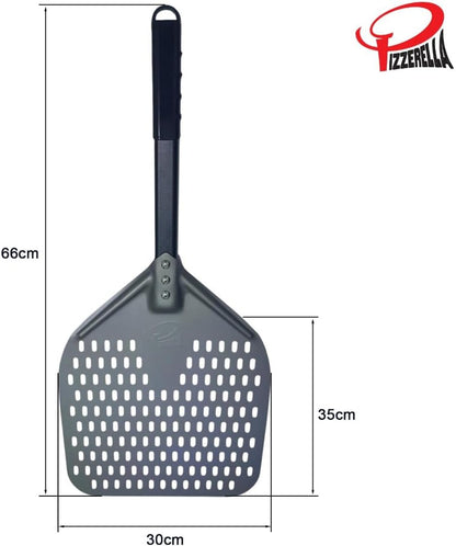 PIZZERELLA® Premium Pizza Peel with Free Pizza Cutter