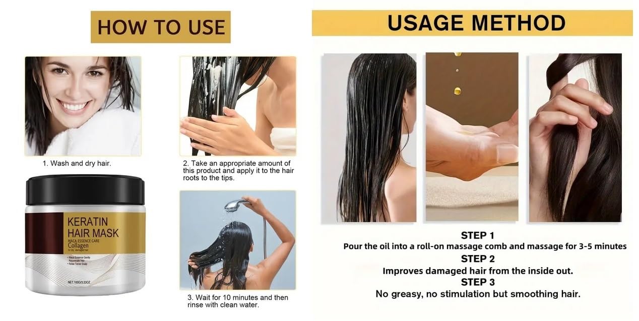 Professional Keratin Hair Treatment Set