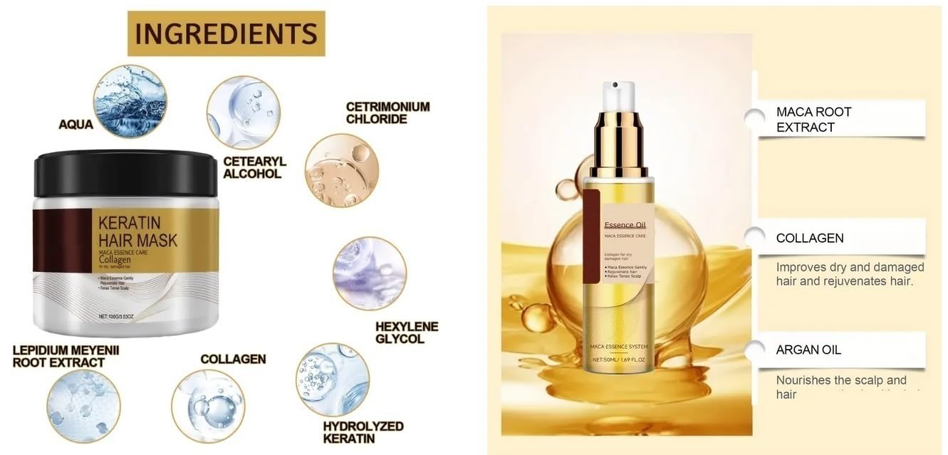 Professional Keratin Hair Treatment Set